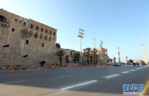 疫情下的利比亚首都的黎波里